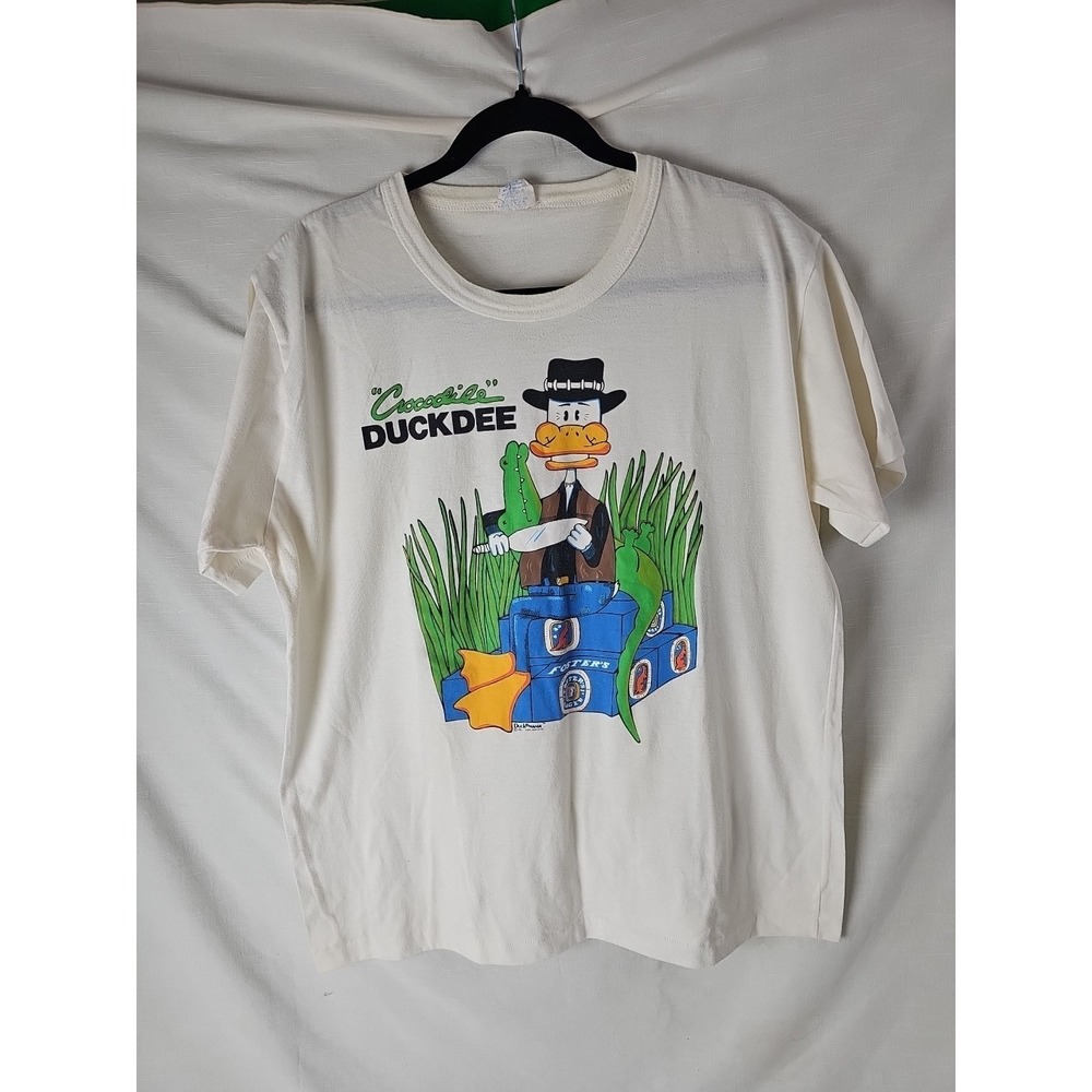 vintage   Crocodile Duckdee  Foster's Shirt Size XL